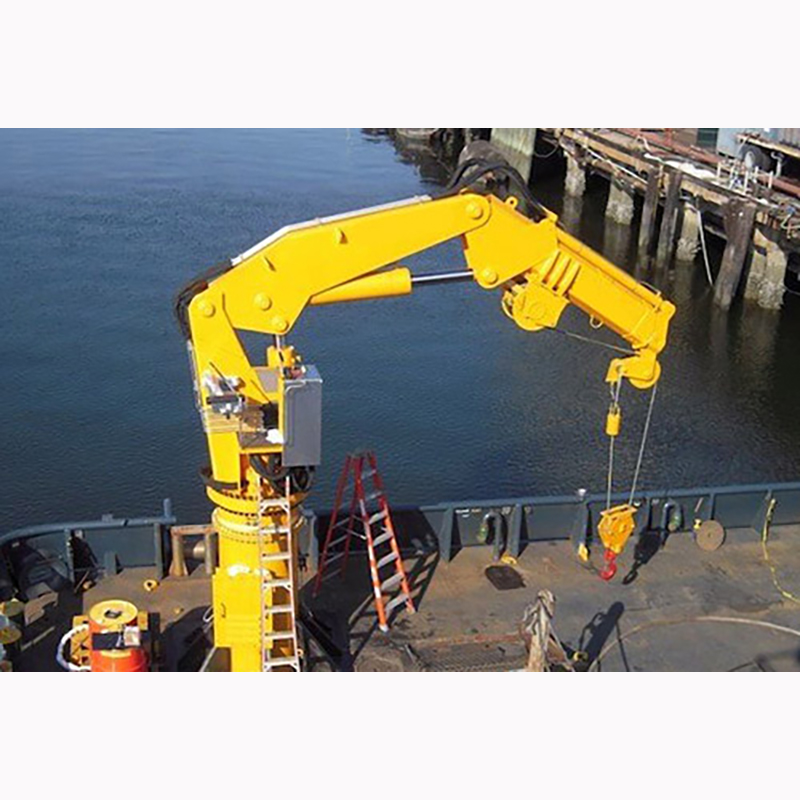 Hydraulic Telescope Kunckle Crane