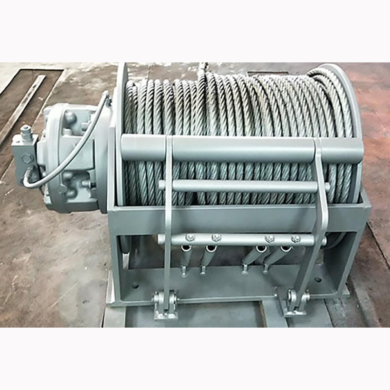 Hydraulic Winch Used for Construction Vehicles